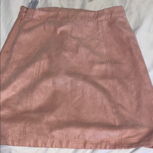 Pink Tie-Up Skirt - Picture 2 of 3